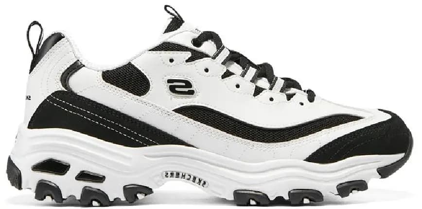 Giày Skechers D'LITES 1.0 'White Black' 894129-WBK Giày Skechers D'LITES 1.0 'White Black' 894129-WBK