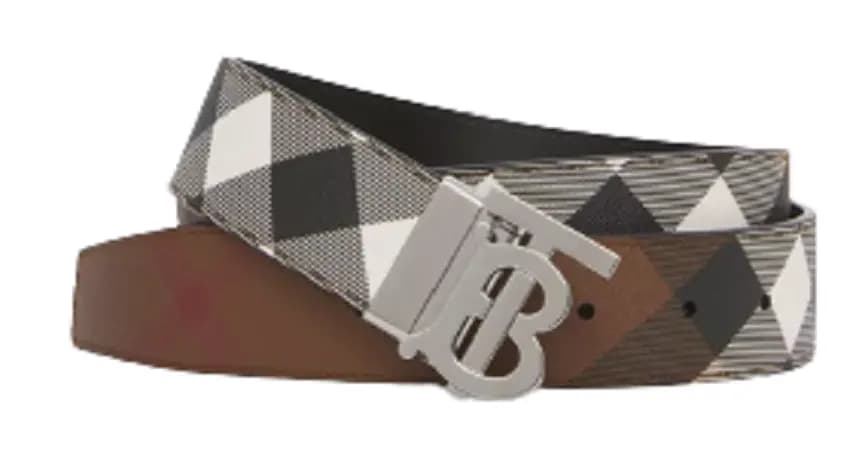 Thắt Lưng Burberry Reversible Monogram Motif Dark Birch Brown Thắt Lưng Burberry Reversible Monogram Motif Dark Birch Brown