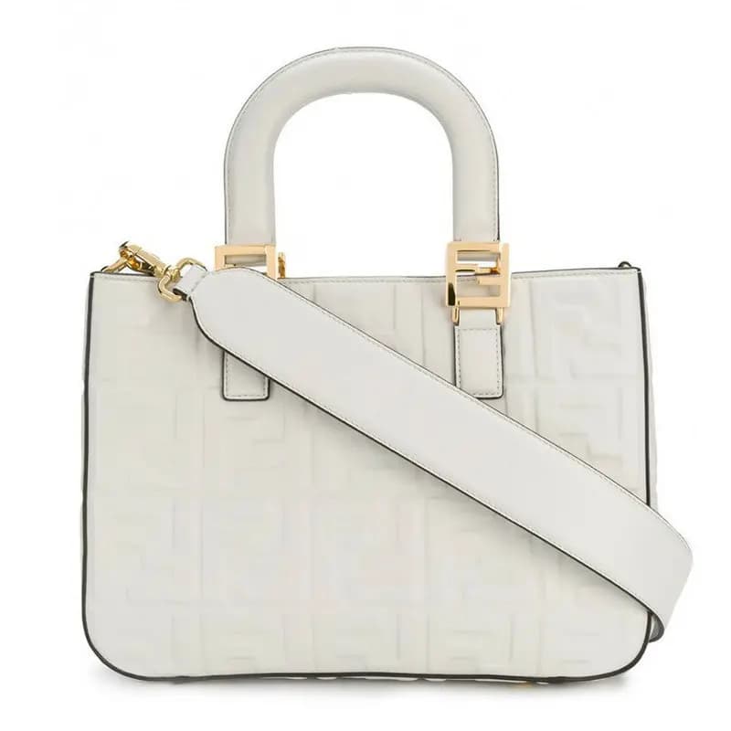Túi Fendi Handbags Shoulder Bag 'White' 8BH367-A72V-F0QVL Túi Fendi Handbags Shoulder Bag 'White' 8BH367-A72V-F0QVL