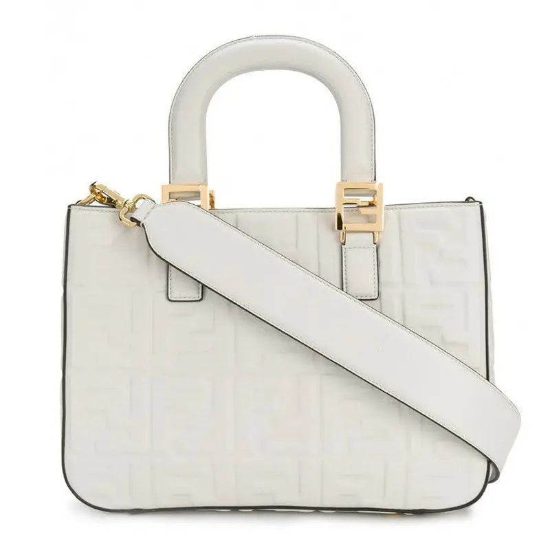 Túi Fendi Handbags Shoulder Bag 'White' 8BH367-A72V-F0QVL Túi Fendi Handbags Shoulder Bag 'White' 8BH367-A72V-F0QVL