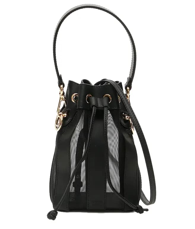 Túi Fendi Mon Tresor Nero+OS 2WAY Shoulder Bag 'Black' 8BS010-A8W1-F0KUR Túi Fendi Mon Tresor Nero+OS 2WAY Shoulder Bag 'Black' 8BS010-A8W1-F0KUR