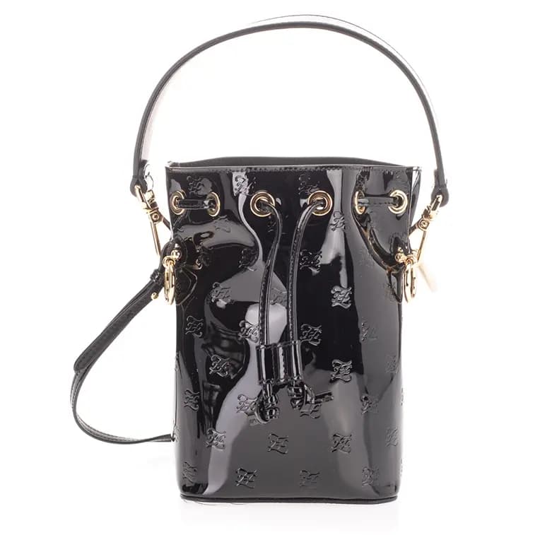 Túi Fendi Bucket Bag Mon Tresor Mini Monogram Patent 8BS010-AAFJ-F0KUR Túi Fendi Bucket Bag Mon Tresor Mini Monogram Patent 8BS010-AAFJ-F0KUR