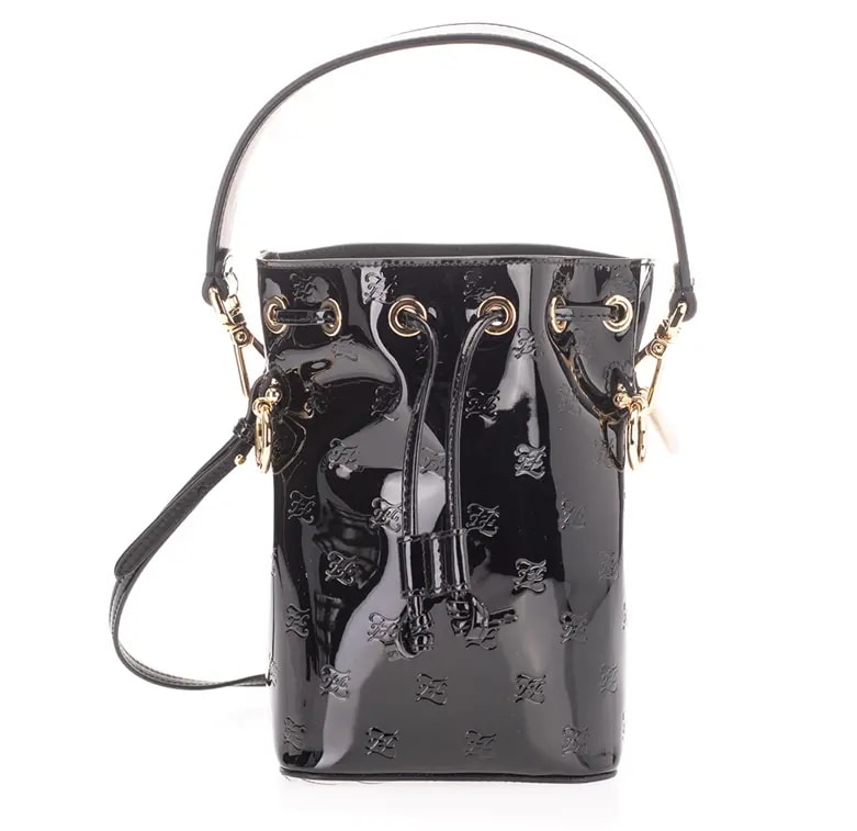 Túi Fendi Bucket Bag Mon Tresor Mini Monogram Patent 8BS010-AAFJ-F0KUR Túi Fendi Bucket Bag Mon Tresor Mini Monogram Patent 8BS010-AAFJ-F0KUR