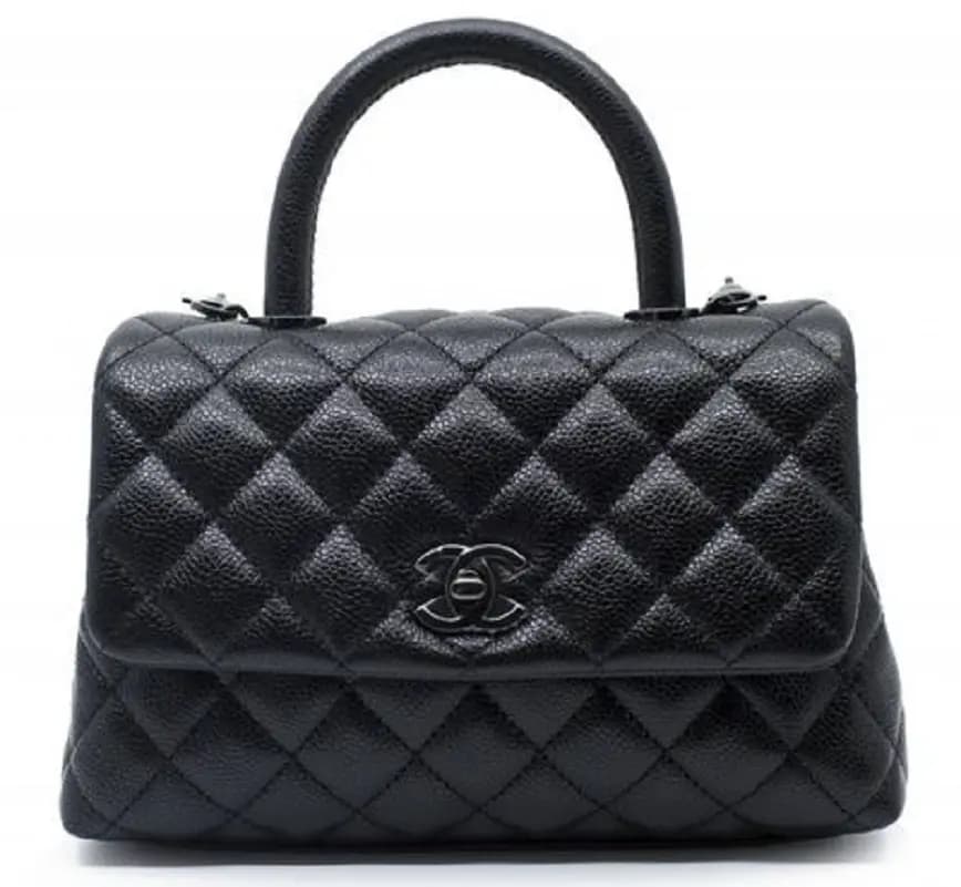 Túi Chanel Small Coco Handle Bag Black A92990-B03403-94305 Túi Chanel Small Coco Handle Bag Black A92990-B03403-94305