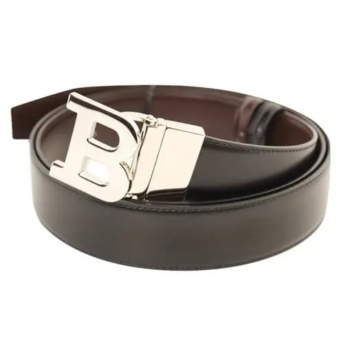 Thắt Lưng Bally Men's Formal Belt BBUCKLE35M290BLACK 10038848 Thắt Lưng Bally Men's Formal Belt BBUCKLE35M290BLACK 10038848