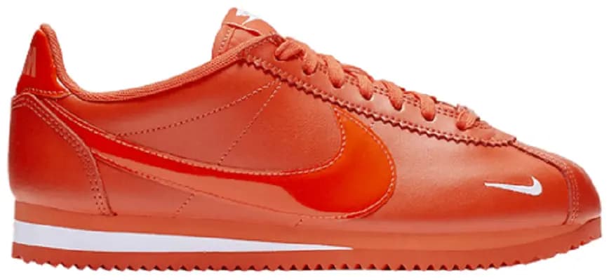 Giày Nike Wmns Classic Cortez Premium 'Team Orange' 905614-802 Giày Nike Wmns Classic Cortez Premium 'Team Orange' 905614-802