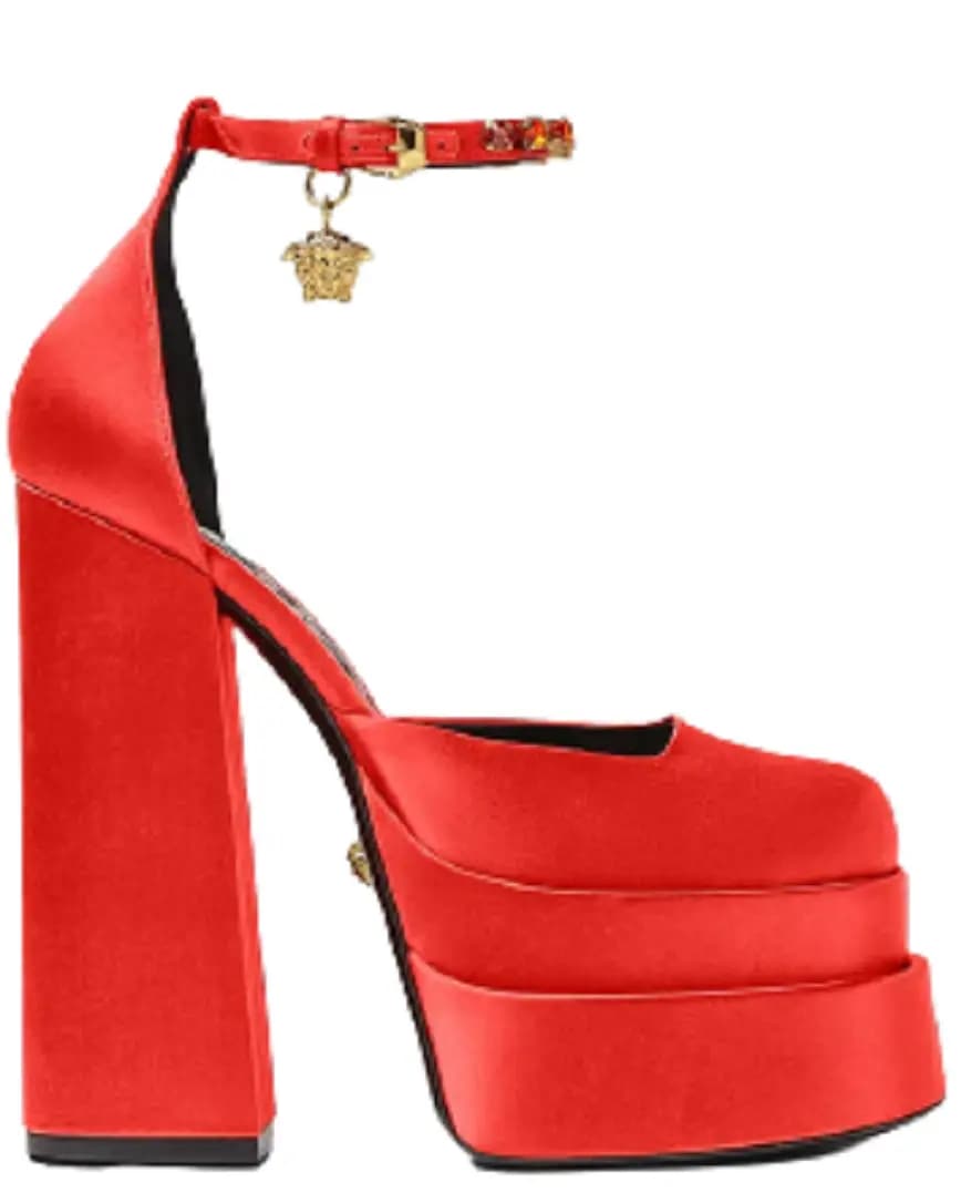 Giày Versace Medusa Aevitas Platform Pumps 1002005-DRA67-1R33V Giày Versace Medusa Aevitas Platform Pumps 1002005-DRA67-1R33V