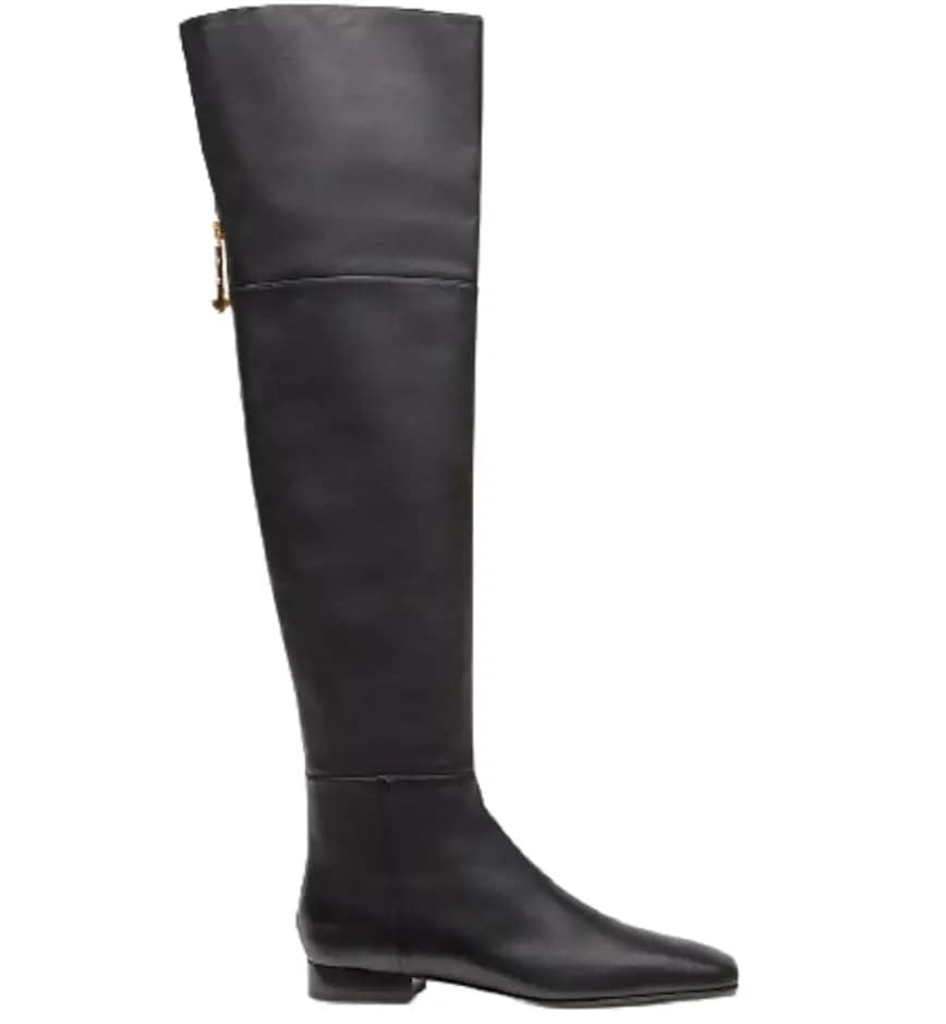 Giày Versace Safety Pin Flat Leather DST473E-DV11N-D41OH Giày Versace Safety Pin Flat Leather DST473E-DV11N-D41OH