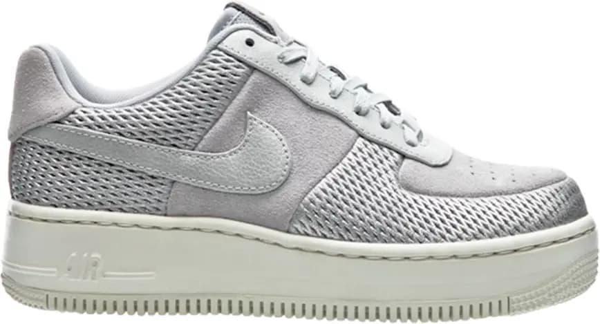 Giày Nike Air Force 1 Upstep Premium 'Metallic Platinum' 917590-001 Giày Nike Air Force 1 Upstep Premium 'Metallic Platinum' 917590-001