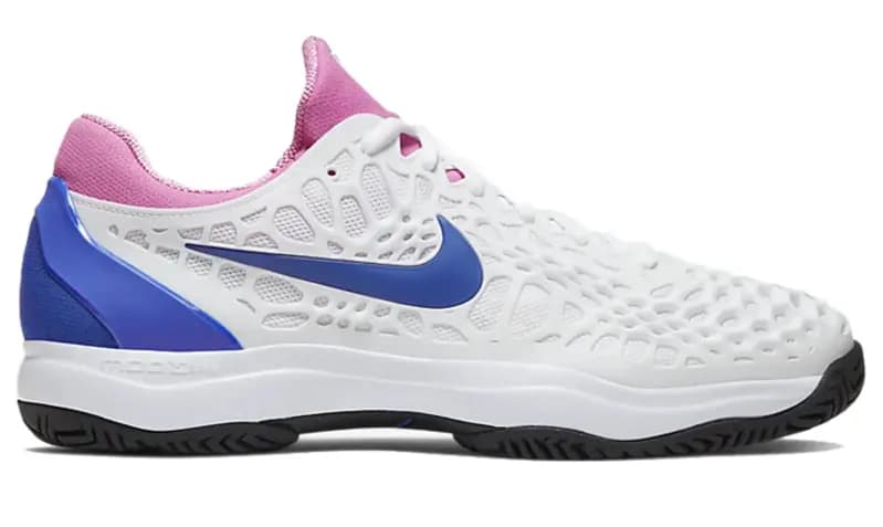 Giày Tennis Nike Zoom Cage 3 Hard Court 'White Blue Pink' 918193-107 Giày Tennis Nike Zoom Cage 3 Hard Court 'White Blue Pink' 918193-107