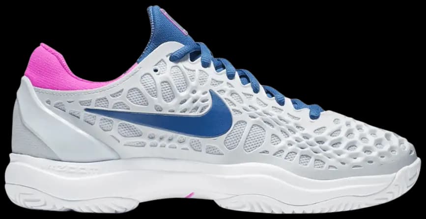 Giày Tennis Nike Wmns Zoom Cage 3 'Half Blue Pink Blast' 918199-446 Giày Tennis Nike Wmns Zoom Cage 3 'Half Blue Pink Blast' 918199-446