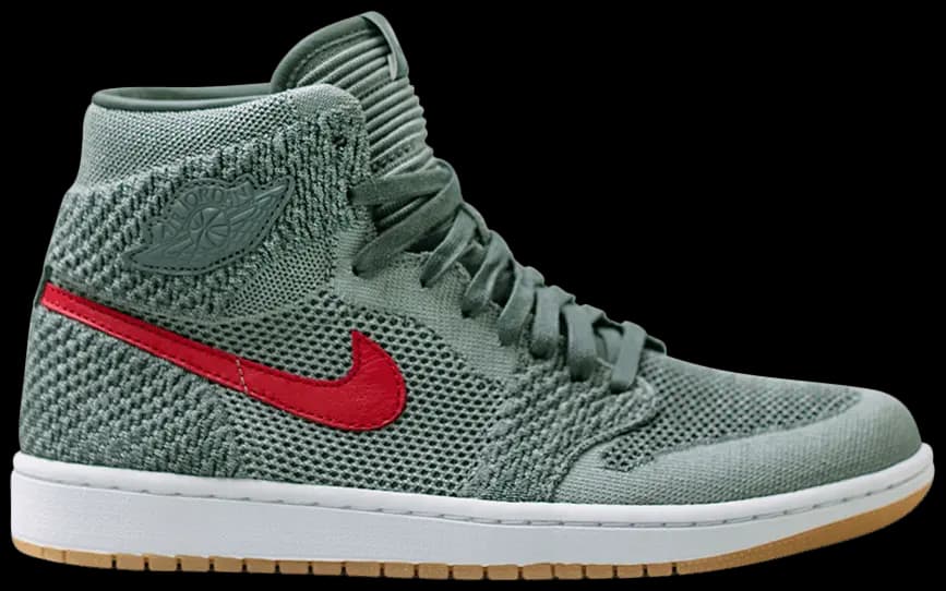 Giày Nike Air Jordan 1 High Flyknit 'Clay Green' 919704-333 Giày Nike Air Jordan 1 High Flyknit 'Clay Green' 919704-333