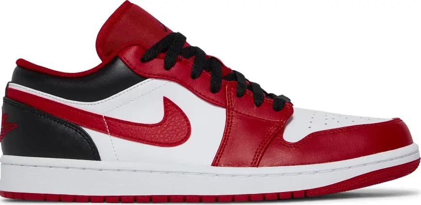 Giày Nike Air Jordan 1 Low 'Reverse Black Toe' 553558-163 Giày Nike Air Jordan 1 Low 'Reverse Black Toe' 553558-163