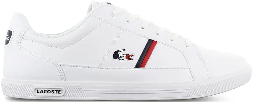 Giày Lacoste Men's Europa Leather 'Tricolour' 7-39SMA0031407 Giày Lacoste Men's Europa Leather 'Tricolour' 7-39SMA0031407