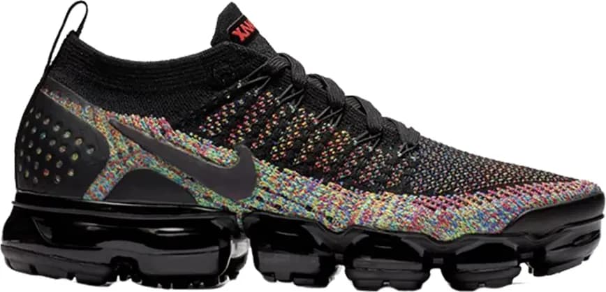 Giày Nike Wmns Air VaporMax Flyknit 2 'Black Multicolor' 942843-015 Giày Nike Wmns Air VaporMax Flyknit 2 'Black Multicolor' 942843-015