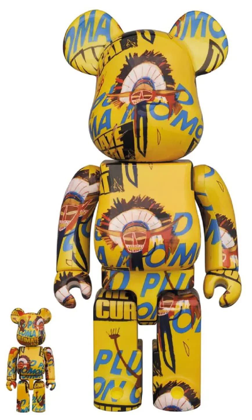 Mô Hình Basquiat Bearbrick 100% + 400% 'Mutil Color' 96310-AWB-0104 Mô Hình Basquiat Bearbrick 100% + 400% 'Mutil Color' 96310-AWB-0104