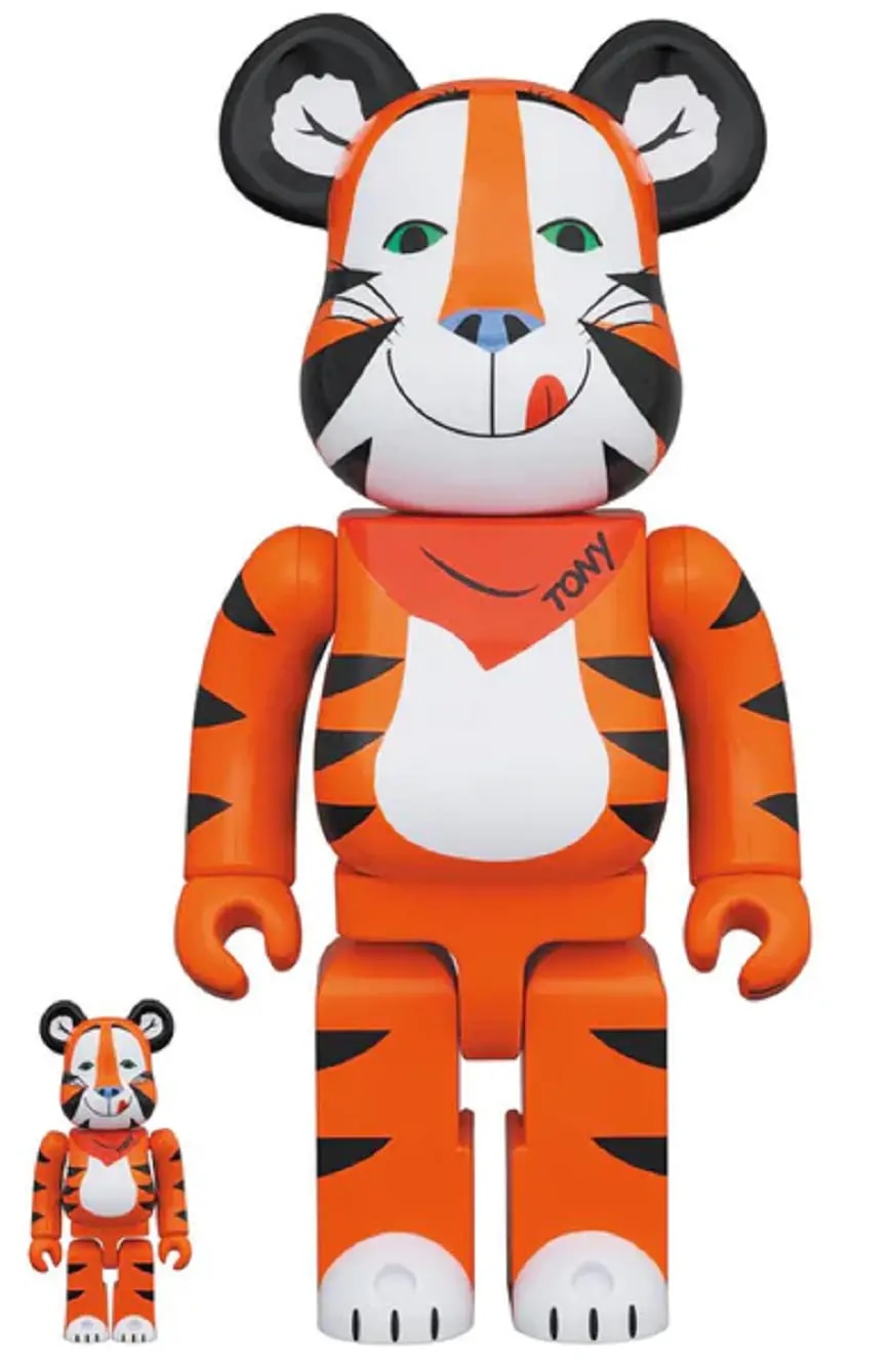 Mô Hình Tony The Tiger Bearbrick 100% + 400% 'Vintage Version' 96983-TTT-0104 — kich-thuoc: 1-size Mô Hình Tony The Tiger Bearbrick 100% + 400% 'Vintage Version' 96983-TTT-0104 — kich-thuoc: 1-size