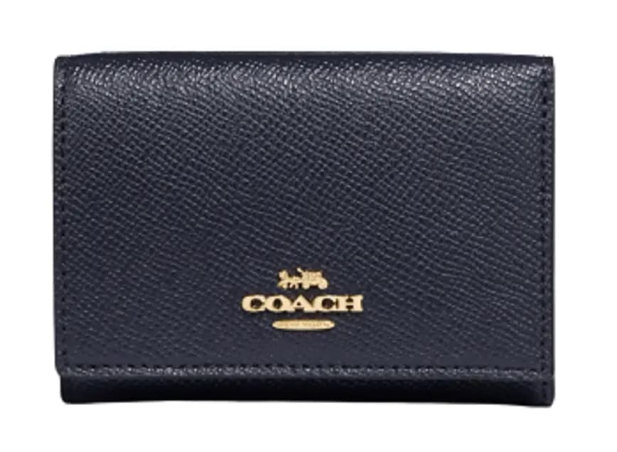 Ví Coach Small Flap Wallet Navy LDN2QKFLPN Ví Coach Small Flap Wallet Navy LDN2QKFLPN