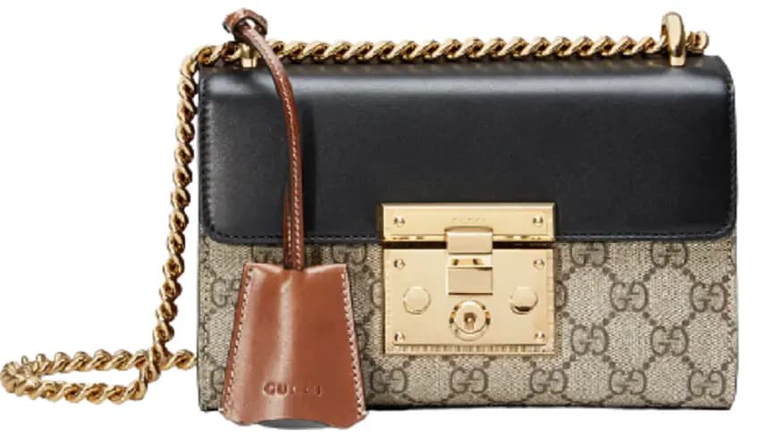 Túi Gucci Padlock Small GG Shoulder GG Supreme 409487-KLQJG-9785 Túi Gucci Padlock Small GG Shoulder GG Supreme 409487-KLQJG-9785