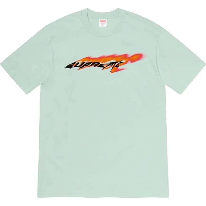 Áo Supreme Wind Tee Pale Aqua Áo Supreme Wind Tee Pale Aqua