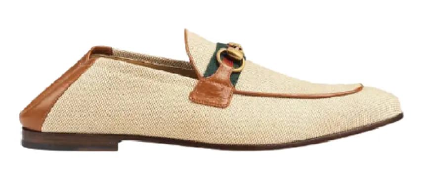 Giày Gucci Brixton Collapsible Heel Loafers 581514-98B10-9780 Giày Gucci Brixton Collapsible Heel Loafers 581514-98B10-9780