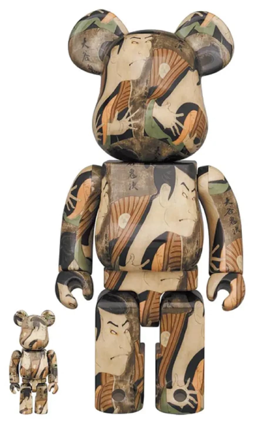 Mô Hình Toshusai Sharaku Bearbrick 100% + 400% 'Yakko Edobei' 99267-A00-0104 Mô Hình Toshusai Sharaku Bearbrick 100% + 400% 'Yakko Edobei' 99267-A00-0104