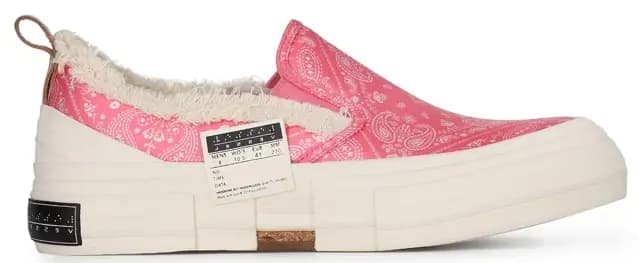 Giày XVESSEL G.O.P. Paisley Pink Slip On Giày XVESSEL G.O.P. Paisley Pink Slip On