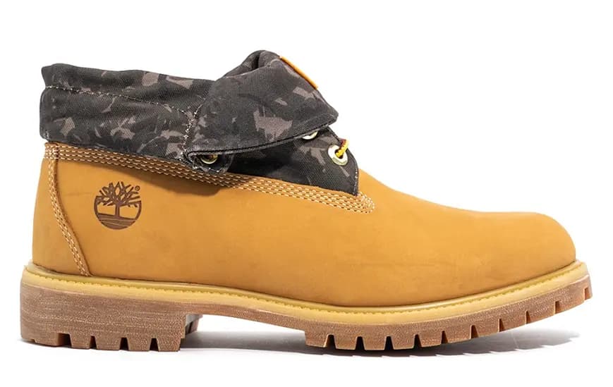 Giày Timberland Premium Roll Top Boots Camo Pattern A26UV Giày Timberland Premium Roll Top Boots Camo Pattern A26UV
