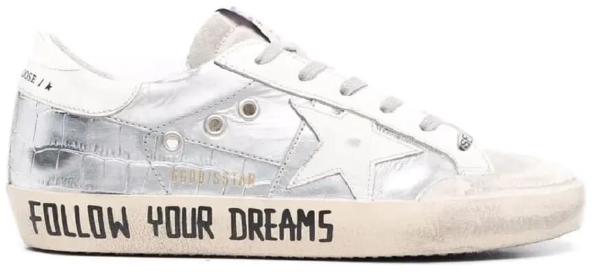 Giày Golden Goose Supperstar 'Silver' GWF00271 F002489 70160 Giày Golden Goose Supperstar 'Silver' GWF00271 F002489 70160