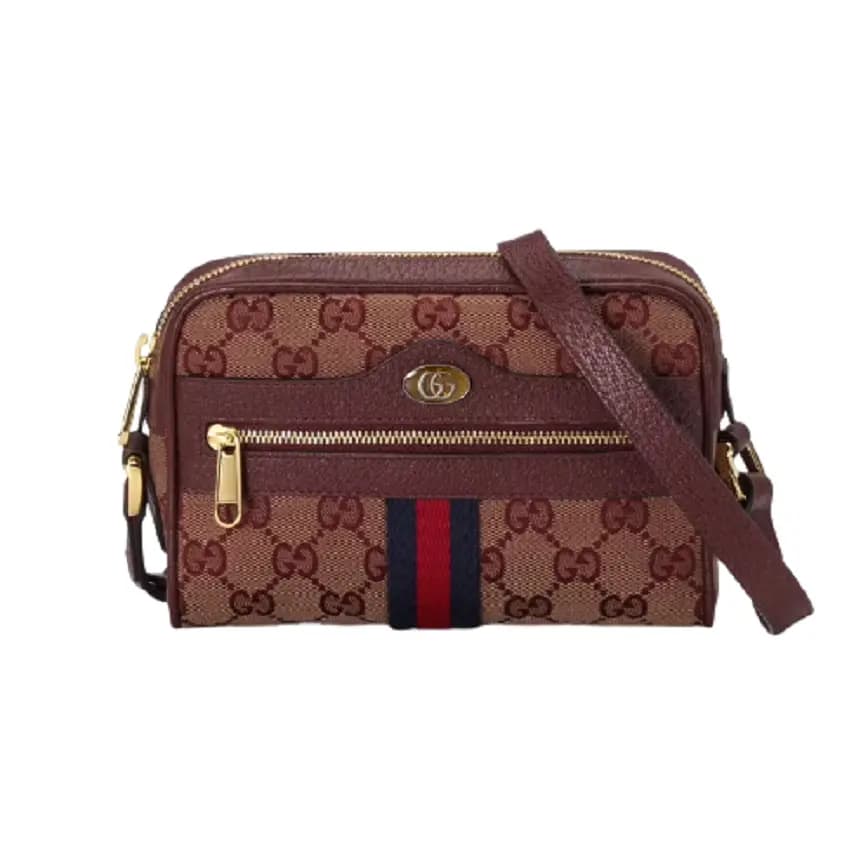 Túi Gucci Ophidia Mini GG 'Beige Burgundy' 517350-9Y9MS-9864 Túi Gucci Ophidia Mini GG 'Beige Burgundy' 517350-9Y9MS-9864
