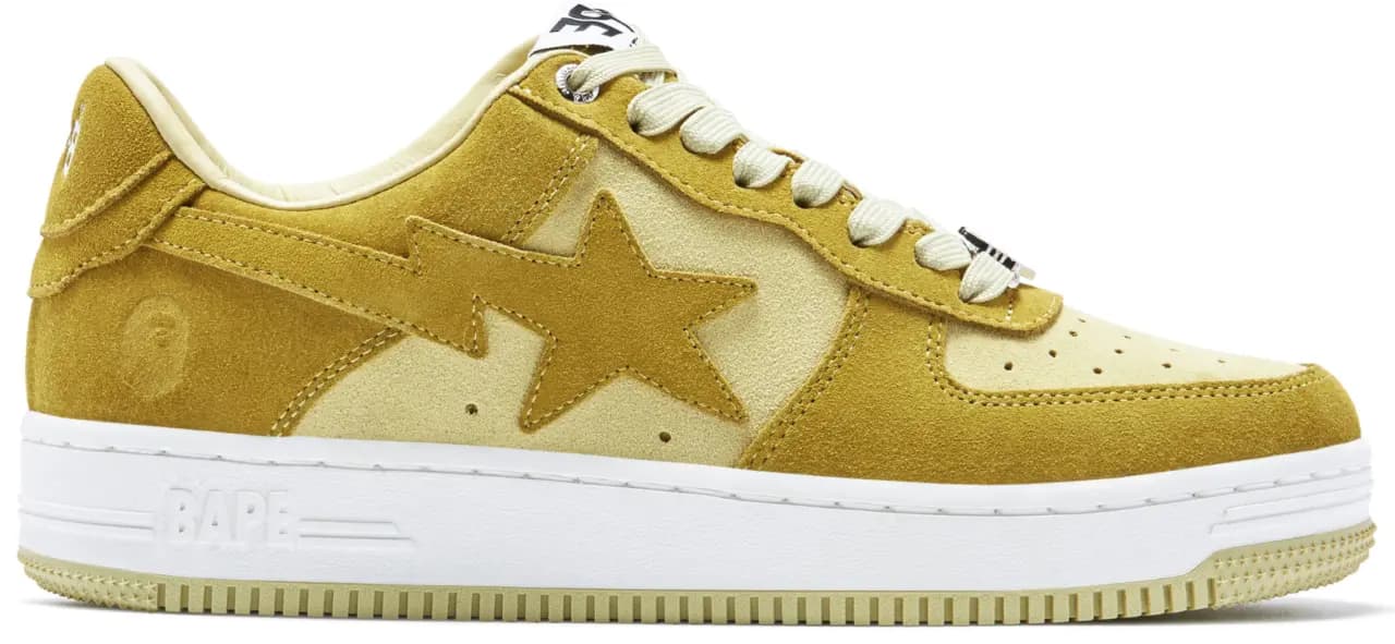 Giày A Bathing Ape Bape Sta 'Suede Yellow' 1I70-291-007 Giày A Bathing Ape Bape Sta 'Suede Yellow' 1I70-291-007