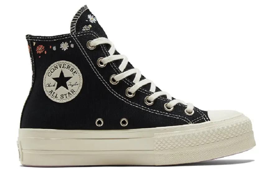 Giày Converse Chuck Taylor Floral Platform High Black Multi A01592C Giày Converse Chuck Taylor Floral Platform High Black Multi A01592C
