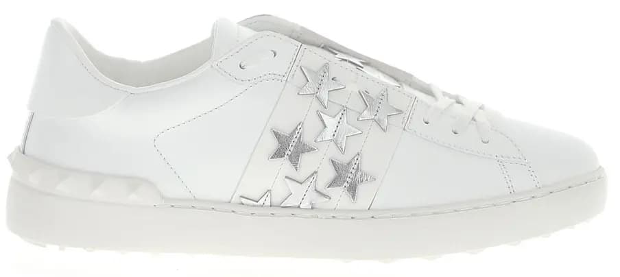 Giày Valentino Star Open Sneaker White WY2S0830GLW-857 Giày Valentino Star Open Sneaker White WY2S0830GLW-857