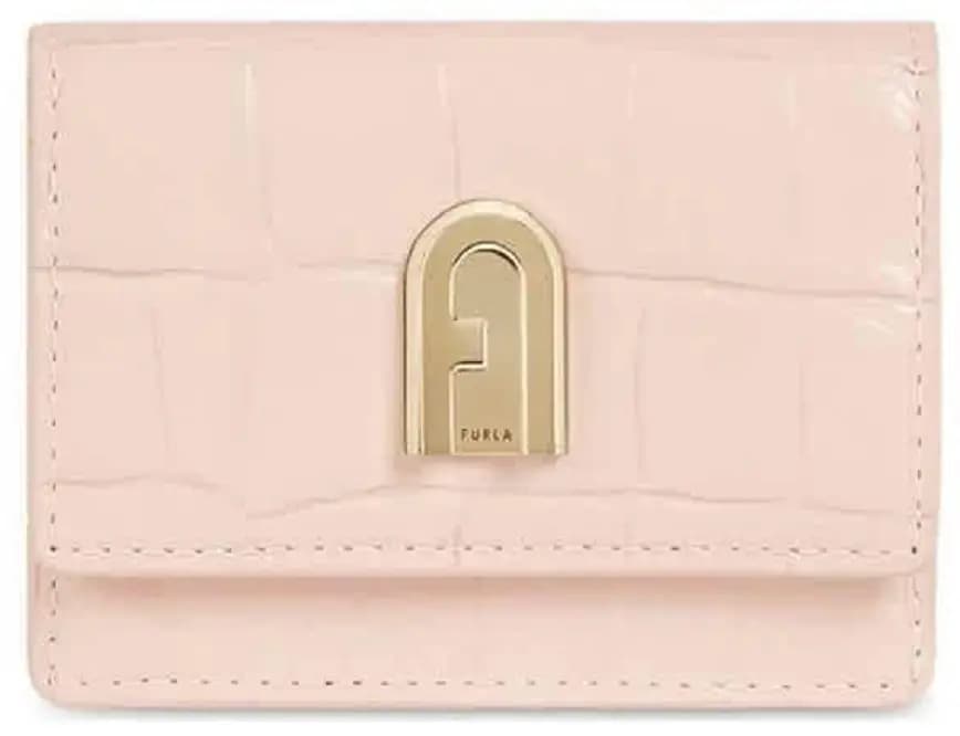 Ví Furla 1927 S Compact Trifold 'Pink' PCW5ACO-KO0-1BR Ví Furla 1927 S Compact Trifold 'Pink' PCW5ACO-KO0-1BR