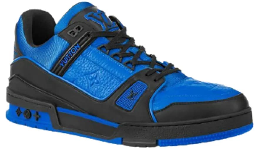 Giày Louis Vuitton Trainer 'Black And Blue' 1A8WF5 Giày Louis Vuitton Trainer 'Black And Blue' 1A8WF5