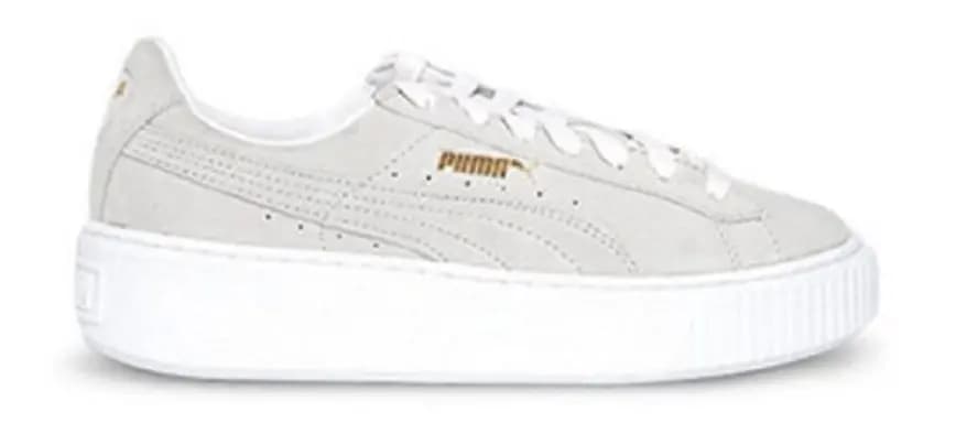 Giày Puma Wmns Puma Suede Platform White Gold 362223-08 Giày Puma Wmns Puma Suede Platform White Gold 362223-08