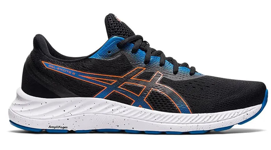 Giày Asics Gel-Excite 8 Black Blue 1011B036-004 — kich-thuoc: 42 Giày Asics Gel-Excite 8 Black Blue 1011B036-004 — kich-thuoc: 42