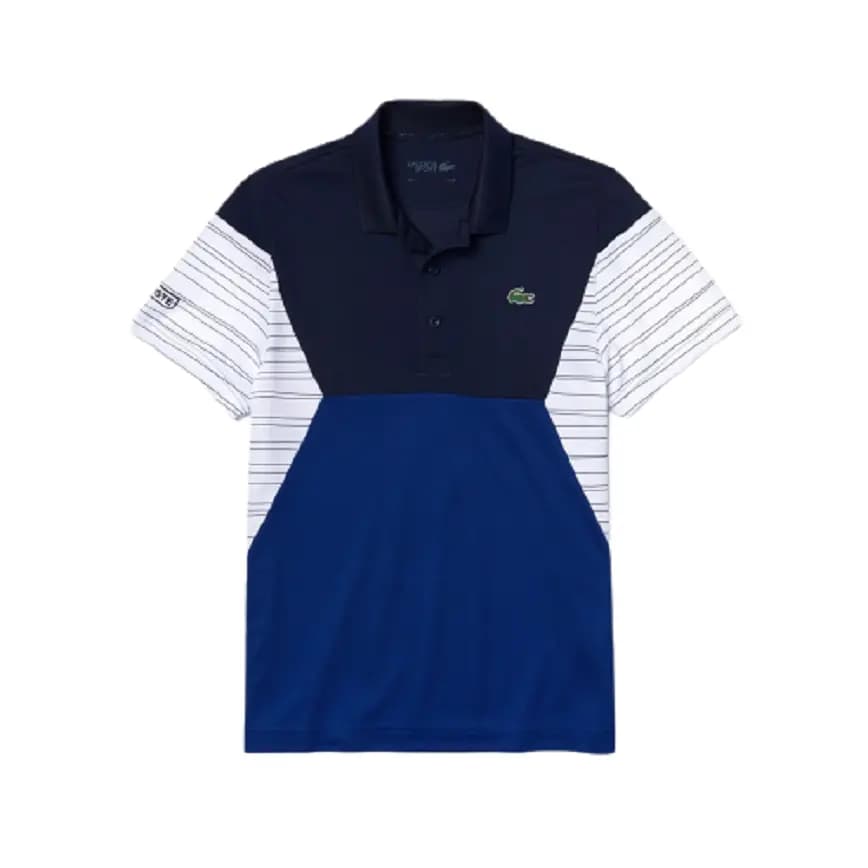 Áo Lacoste Polo Tennis Pique Navy Blue DH8488-51-2F4 Áo Lacoste Polo Tennis Pique Navy Blue DH8488-51-2F4