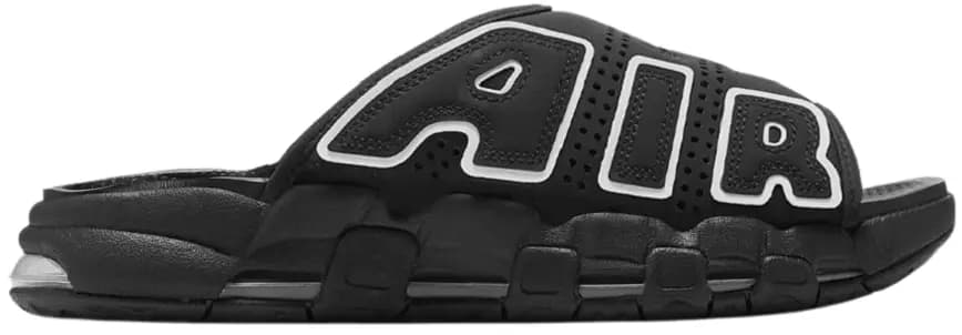 Dép Nike Air More Uptempo Slide 'Black White' DV2132-001 Dép Nike Air More Uptempo Slide 'Black White' DV2132-001