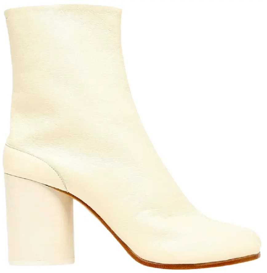 Giày Maison Margiela Tabi Vintage Leather Boot 'Ivory' S58WU0260P3753T1003 Giày Maison Margiela Tabi Vintage Leather Boot 'Ivory' S58WU0260P3753T1003