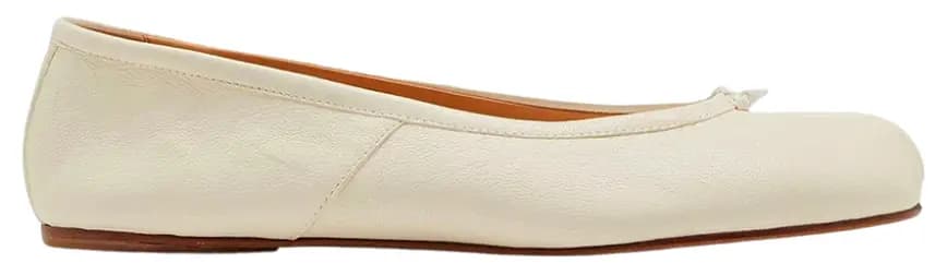 Giày Maison Margiela Tabi Ballet Flat Shoes 'Ivory' S58WZ0042P3753T1003 Giày Maison Margiela Tabi Ballet Flat Shoes 'Ivory' S58WZ0042P3753T1003