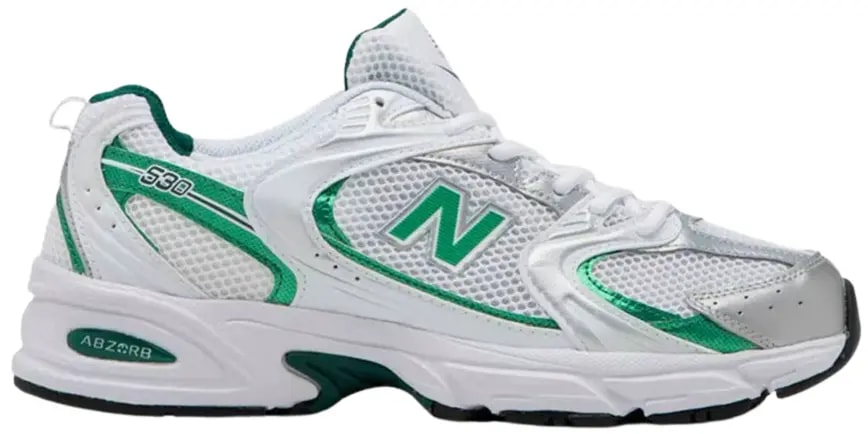 Giày New Balance 530 'White Nightwatch Green' MR530ENG — kich-thuoc: 40 Giày New Balance 530 'White Nightwatch Green' MR530ENG — kich-thuoc: 40