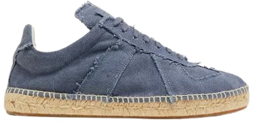 Giày Maison Margiela Replica Espadrilles 'Blue' S57WS0445P4751T6071 Giày Maison Margiela Replica Espadrilles 'Blue' S57WS0445P4751T6071