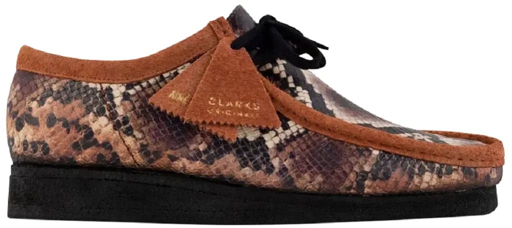 Giày Clarks Wallabee x Aime Leon Dore 'Snakeskin Brown' 261-55405 Giày Clarks Wallabee x Aime Leon Dore 'Snakeskin Brown' 261-55405
