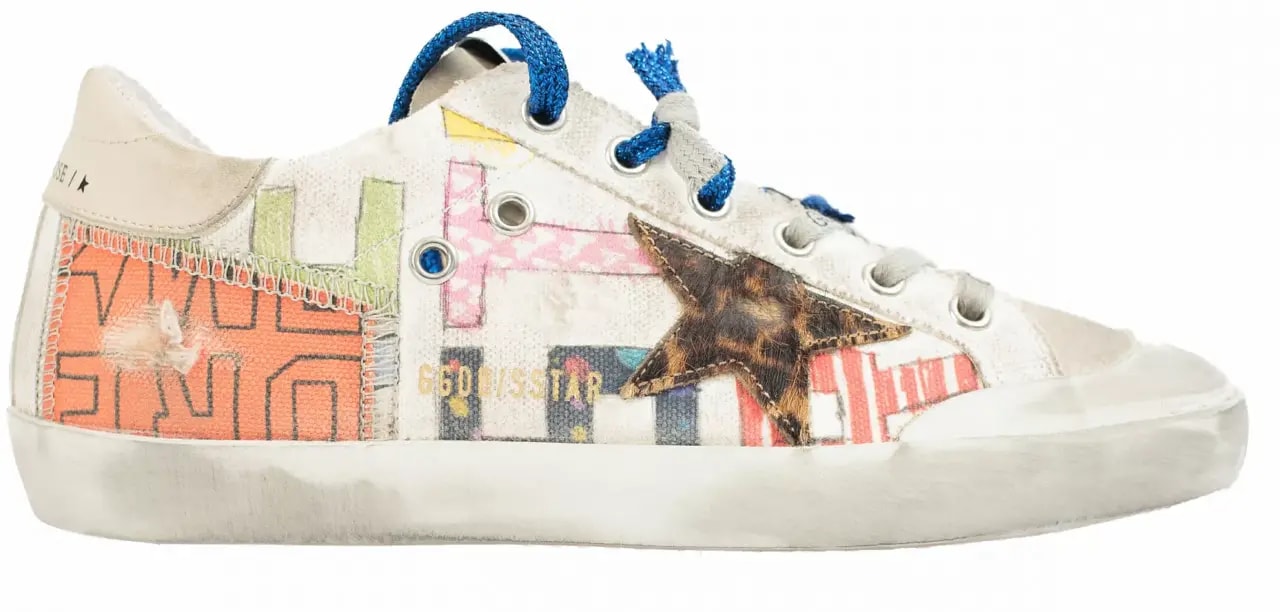 Giày Golden Goose Superstar 'Multicolor' GWF00107-F001290-80932 — kich-thuoc: 37 Giày Golden Goose Superstar 'Multicolor' GWF00107-F001290-80932 — kich-thuoc: 37