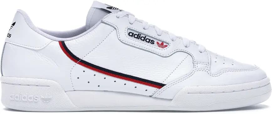 Giày Adidas Continental 80 White "Scarlet Navy" G27706 Giày Adidas Continental 80 White "Scarlet Navy" G27706