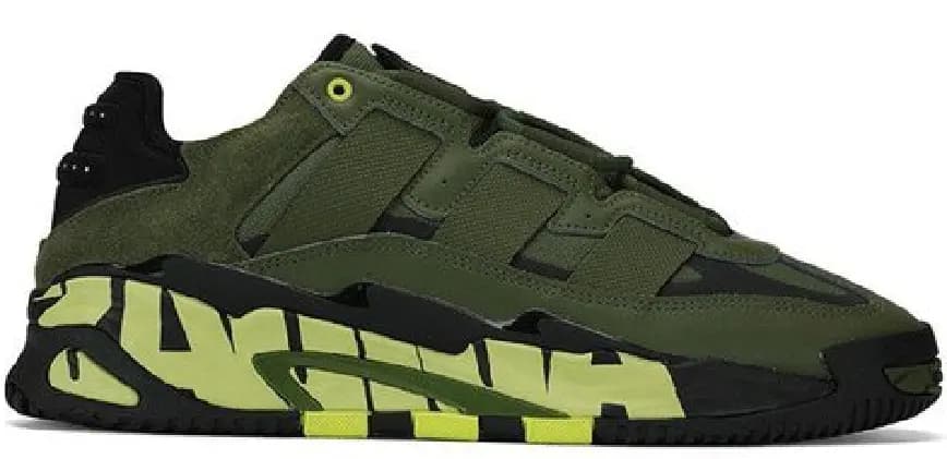Giày Adidas Niteball 'Olive Green' FX7645 Giày Adidas Niteball 'Olive Green' FX7645
