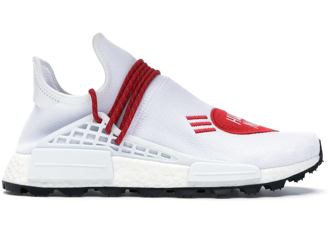 Giày Adidas NMD HU Pharrell Human Made White Red EF7223 Giày Adidas NMD HU Pharrell Human Made White Red EF7223
