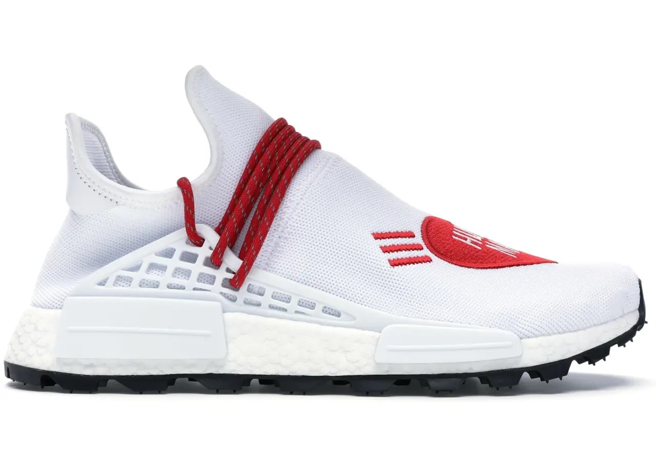 Giày Adidas NMD HU Pharrell Human Made White Red EF7223 — kich-thuoc: 40 Giày Adidas NMD HU Pharrell Human Made White Red EF7223 — kich-thuoc: 40