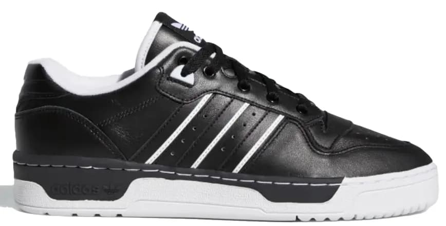 Giày Adidas Rivalry Low Core Black Cloud White EE4655 Giày Adidas Rivalry Low Core Black Cloud White EE4655